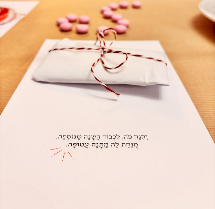 ⁦כרטיסי שולחן יומולדת⁩ – תמונה ⁦5⁩